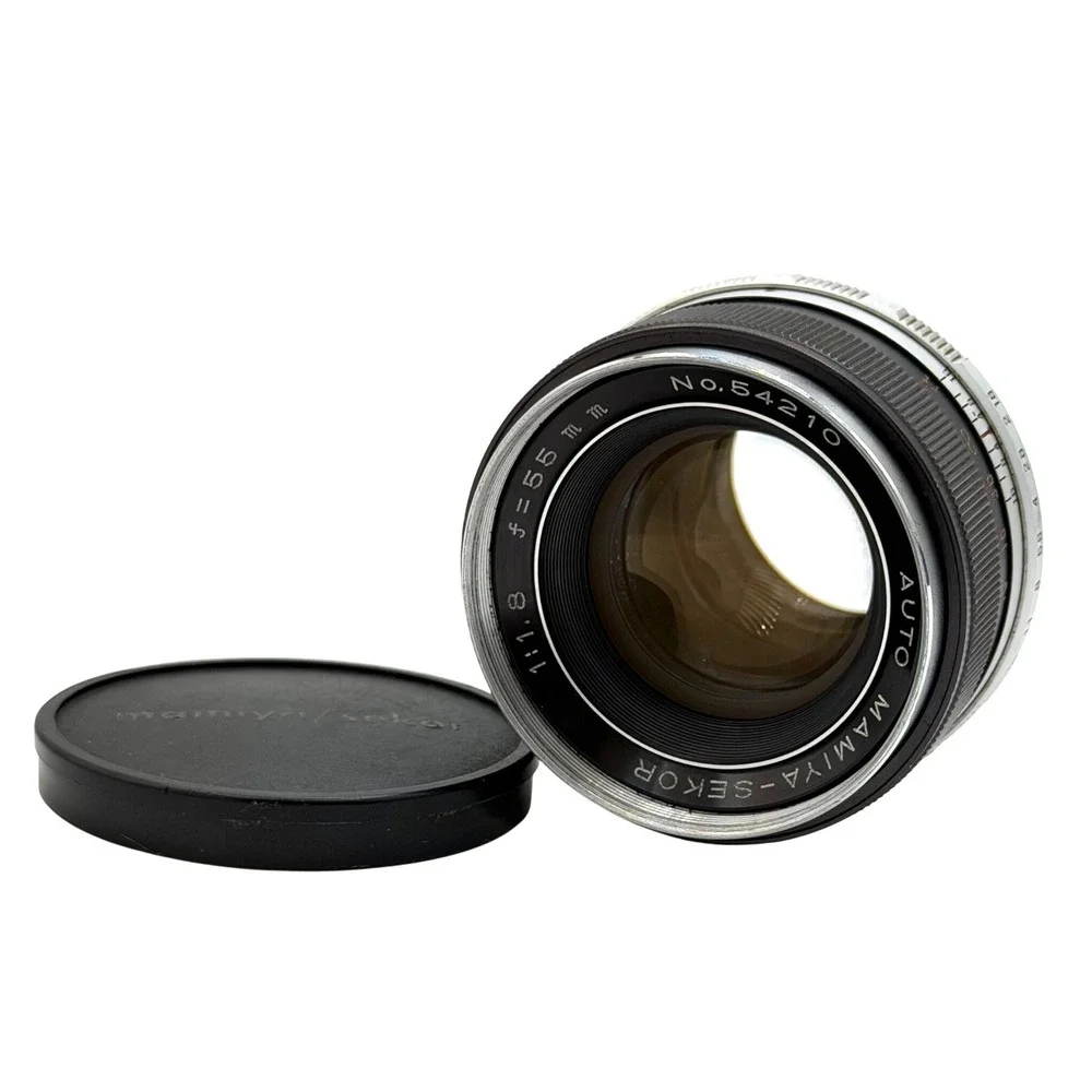 Mamiya-Sekor 55mm f1.8 Auto Lens M42 Screw Mount Vintage Prime Japan No. 54210